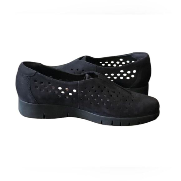 Clarks Women's Daelyn Summit Slip On Black Nubuck Size 7.5 M - Picture 5 of 8